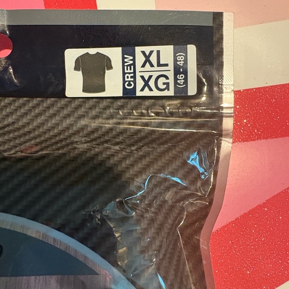 STARTER Men's Performance Black Crew Neck Tee - Picture 4 of 5